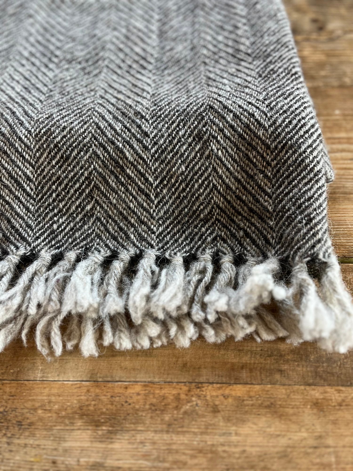 Shetland Wool Blanket | Millstone Farm