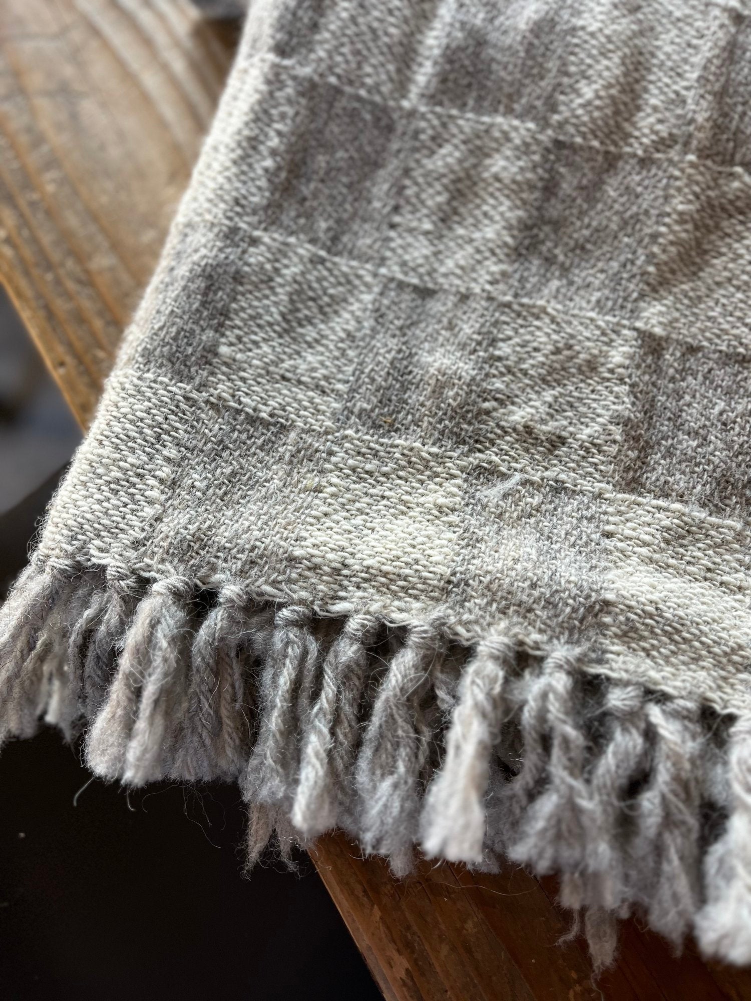 Shetland Wool Blanket | Millstone Farm