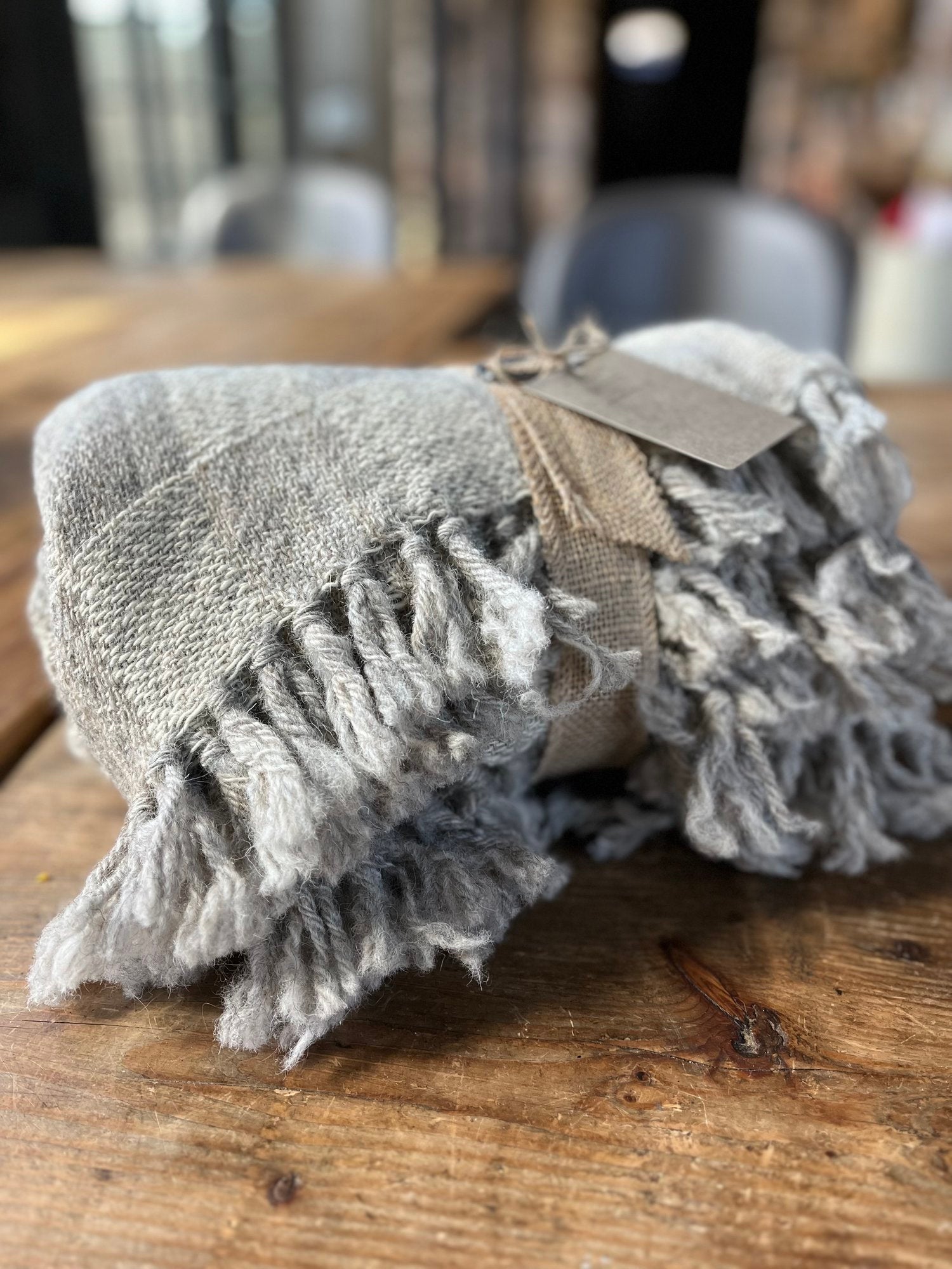 Shetland Wool Blanket | Millstone Farm